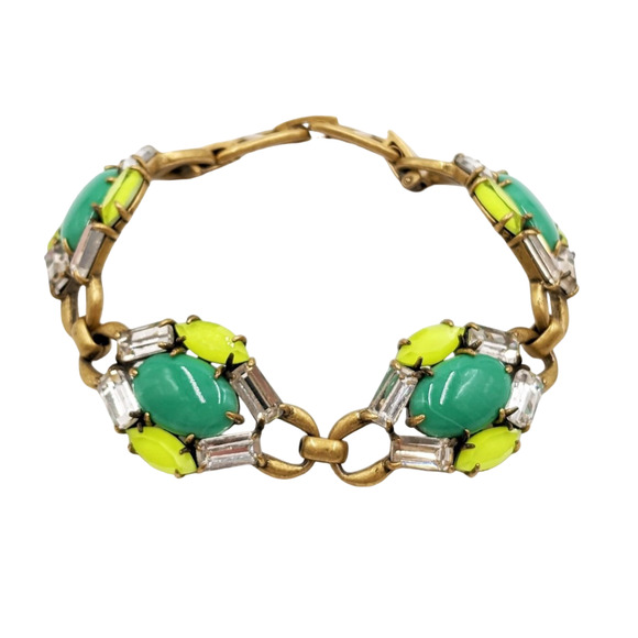 Stella & Dot Open Rhinestone Prong Adjustable Ring - Picture 1 of 6